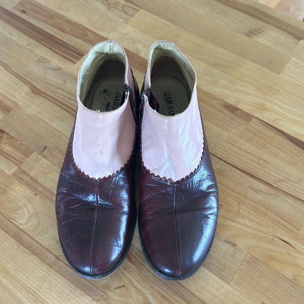 Giraudon ankle booties